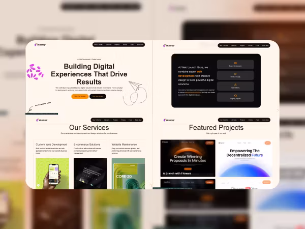 Web Launch Guys - Web Development & Design Agency